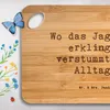 Mr. & Mrs. Panda Holzbrett Spruch Jagdhorn Melodie - Produktbild-Vorschau 3