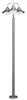 Lampadaire en acier inoxydable LB22 83971 Voir les images du produit 2