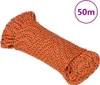 vidaXL Bootsseil Orange 5 mm 50 m Polypropylen -  Seile Produktbild-Vorschau 12