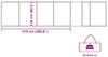 vidaXL Parawan kempingowy szaro-pomarańczowy 510x153 cm Podgląd zdjęcia produktu 7