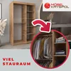 Kleiderschrank, Schiebetürenschrank Schlafzimmer, Schrank Produktbild-Vorschau 6
