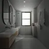 Lampes LED encastrées salle de bain set de 3 dimmables Voir les images du produit 6