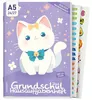 Das Grundschul-Hausaufgabenheft 2026/2027 / A5 / Cute Cat / Produktbild-Vorschau 1