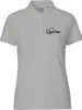 Huuraa Damen Polo Shirt Beste Tante Herz M Sport Grey Bio Produktbild-Vorschau 1