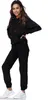 Tazzio Damen Jogginganzug F200 Schwarz L Produktbild-Vorschau 2
