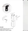 Mondeer Armoire de salle de bain Armoire haute avec 2 Voir les images du produit 13