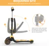 BremToy Kinderroller, Kinder Scooter mit klappbarem Sitz, Produktbild-Vorschau 7