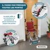 Fauteuil roulant de transport Mobiclinic en alliage Voir les images du produit 7