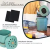 Geruchsdichter und nachhaltiger Biomülleimer von HMF für 3 Liter in Grün Podgląd zdjęcia produktu