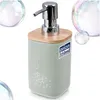 Orion | Distributeur de savon - Vert - 350 ml - en pierre Voir les images du produit 6