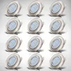 B.K.Licht lot de 6 spots LED encastrables ultra-plats Voir les images du produit 2