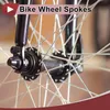 36 Set 12G Fahrradspeichen 210mm Fahrradspeichen 45 Stahl Produktbild-Vorschau 4