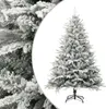 vidaXL Umelý vianočný stromček Snowy Green 180 cm PVC PE Náhľad obrázku produktu 6