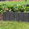 Beeteinfassung aus Rattan mit Zacken Produktbild-Vorschau 3