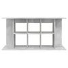 vidaXL Support pour aquarium gris béton 120x40x60 cm Bois Voir les images du produit 4