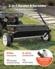 VEVOR Anhänger Rasenlüfter 81 cm Streubreite, Streuwagen Produktbild-Vorschau 2