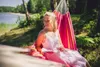 Amazonas Santana pink - Brasilianische TuchHängematte Produktbild-Vorschau 5