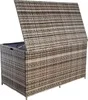 Auflagenbox Poly Rattan 870 Liter XXL Kissenbox Produktbild-Vorschau 8