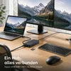 Rapoo USB-C Multiport Adapter 10-in-1, grau Produktbild-Vorschau 12
