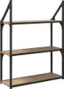 vidaXL Scaffale da parete in rovere artigianale 60 x 21 x Anteprima dell’immagine prodotto 7