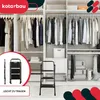 KOTARBAU® Drabina składana 3-stopniowa, 69 cm Składana Podgląd zdjęcia produktu 2