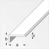alfer Kantenschutz-Profil 2 m, 19 x 8 x 1.6 mm Aluminium Produktbild-Vorschau 2