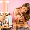 Relaxdays – zestaw 2 sztuk pojemników na waciki, akryl, Podgląd zdjęcia produktu 2
