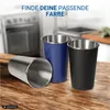 Tasse en acier inoxydable 500 ml « Metallo » - Tasse Voir les images du produit 5