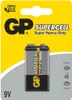 Pile zinc-carbone Pile GP (9V) SUPERCELL 6F22, 1604S-B, (1 Voir les images du produit 2