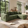 Cord Modulsofa mit Tiefsitz, frei kombinierbares Ecksofa Produktbild-Vorschau 16
