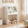 COSTWAY Kinder Bücherregal, 3-stufiges Montessori Produktbild-Vorschau 2