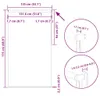vidaXL Verdunkelungsrollo Kaffeebraun 135x175 cm Produktbild-Vorschau 8