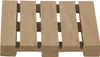 Dessous de verre en bois pour palettes, set de 4 Voir les images du produit 6