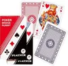Piatnik – Karty na poker, bridge a rummy, červené/modré Náhľad obrázku produktu 3