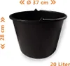 Prosperplast Eimer BUCKET 20 Liter - schwarz Set 5 Produktbild-Vorschau 2