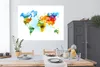 MuchoWow® Poster Weltkarte - Wasserfarben 160x120 cm - Foto Produktbild-Vorschau 3