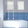 Jopassy schermo pieghevole vasca da bagno attacco doccia Anteprima dell’immagine prodotto 7