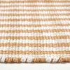 HOMESCAPES Baumwoll-Teppichläufer beige-weiß kariert - Produktbild-Vorschau 4