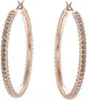 Swarovski Dextera Kreolen, Rosa, Roségold-Legierungsschicht Produktbild-Vorschau 7