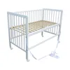 Kinderbett - Beistellbett - Babybett 120x60cm mit Gurt und Produktbild-Vorschau 3