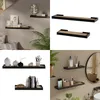 Wandregal Vicco Erni Schwarz/Eiche 60 x 3 cm 2er-Set, Model Produktbild-Vorschau 7