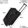 Trolleytasche Reisetasche Rollentasche Sporttasche Gr.M Produktbild-Vorschau 2