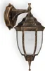 A classic outdoor wall lamp with a bronze finish and clear glass. Produktbild-Vorschau