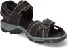 Rieker Damen Echtleder Sandalette schwarz, Damen:38 EU Produktbild-Vorschau 59