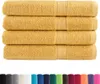 vidaXL Premium Saunatücher SOLUND 4 Stk. Gold 80x200 cm 600 Produktbild-Vorschau 1