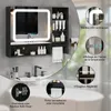 Puluomis armoire de toilette salle de bain 80cm avec 3 Voir les images du produit 7