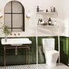 Toilettenregal Badregal Waschmaschinenregal, mit 2 Ablagen Produktbild-Vorschau 5