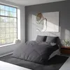 3-tlg Premium Damast Bettwäsche 200x200 + 80x80 cm mit YKK Produktbild-Vorschau 4