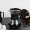 Manuelle Hand-Tropfkaffeemaschine Glaskanne mit Produktbild-Vorschau 5