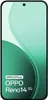 A marketing image of the Oppo Reno 14 5G phone with a green gradient background. Anteprima dell’immagine prodotto